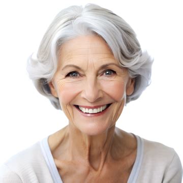 smiling senior woman png transparent images   vector