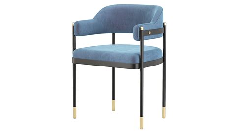 D Laskasas Dale Dining Chairvray Model Turbosquid