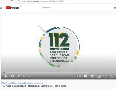 Rede Federal De Educação Profissional Científica E Tecnológica - Educação profissional, científica e tecnológica completa 112 anos ...