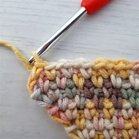 Crochet C C Moss Stitch Tutorial With Video Made By Gootie