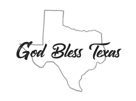 God bless Texas - Bryan County Patriot