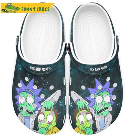 Funny Cartoon Rick And Morty Crocs Clog Shoes Discover Comfort And