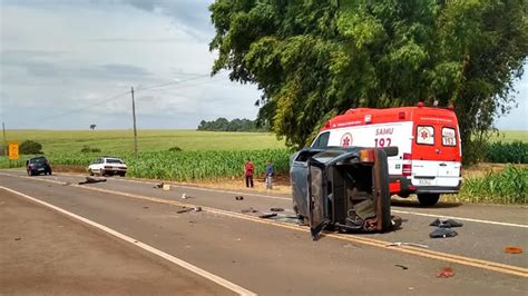 Jovem Fica Em Estado Grave Em Acidente Na Pr Na Regi O De Londrina