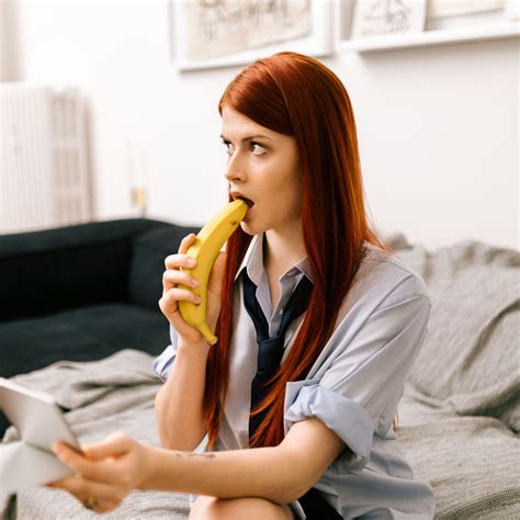 Redhead Lucy Huxley Shows Her Perfect Tits In An Erotic Scene With Her BF CoedCherry