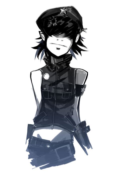 Cyborg Noodle Sketch 1 By AaronNSN On DeviantArt