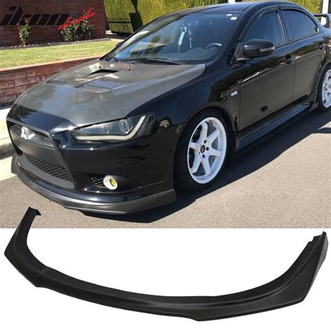 Fits Mitsubishi Lancer Gt Gts Ralliart Ra Style Front Bumper Lip