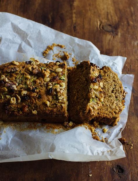 whole grain zucchini bread with honey & walnuts - The Clever Carrot ...