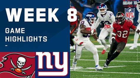 Buccaneers Vs Giants Week 8 Highlights Nfl 2020