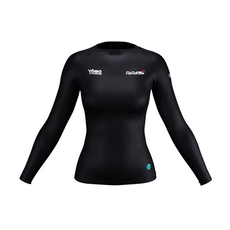 Yoso Water Womens Long Sleeve Rash Guard Earn The Glory