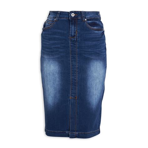 Buy Daniel Hechter Denim Pencil Skirt Online Truworths