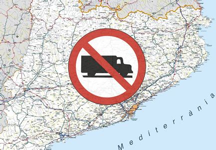 Restricciones 2024 en Cataluña a camiones Fenadismer