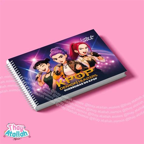 Livro de Colorir - Guerreiras do Kpop | Elo7 Produtos Especiais