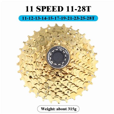 RACEasy Cassette de vélo de route 11 vitesses 11 28 32 34T vélo 12S