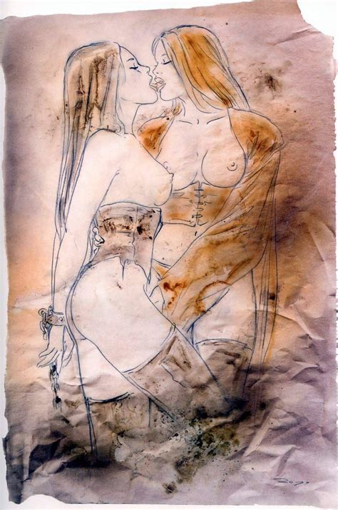 Lesbian Drawing BlackBoxxx