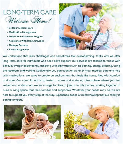 Long-Term Care – Ridgeway Nursing & Rehabilitation Facility