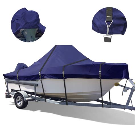 900D Center Console Boat Cover Heavy Duty Boat Cover For Center