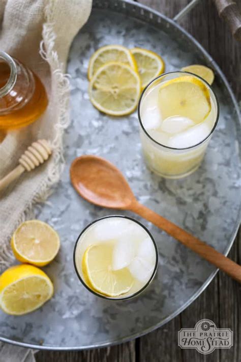 Honey Lemonade Recipe | The Prairie Homestead