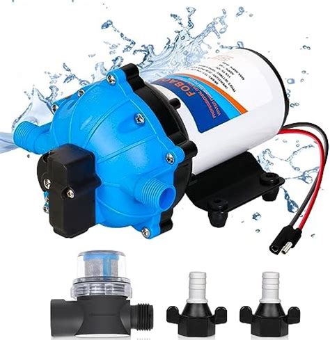 Rv Water Pump Upgraded Gpm Psi V Water Pump With Pressure