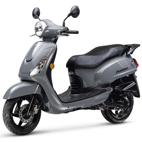 Sym Fiddle 2 50i Rich Grey Scooter Kopen Bij Central Scooters