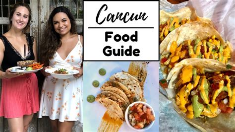 Where To Eat In Cancun Mexico Food Tour Vlog Sb Youtube