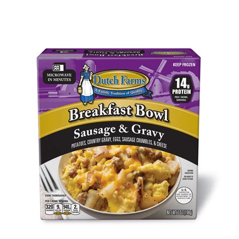 Sausage & Gravy Breakfast Bowl - Dutch Farms