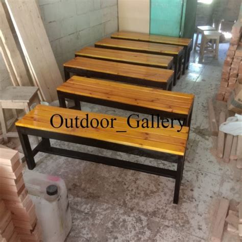 Jual Bench Cafe Kursi Cafe Panjang Kursi Taman Full Kayu Mahoni