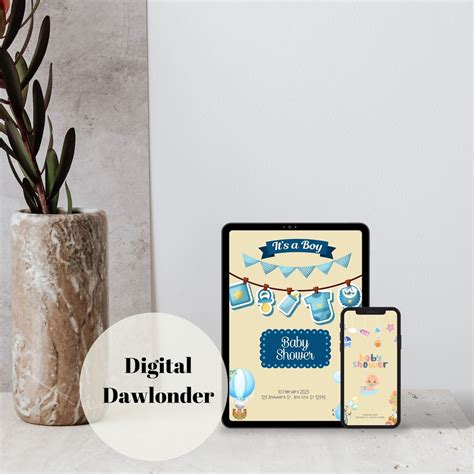 Canva Design Digital Invitationpersonal - Etsy