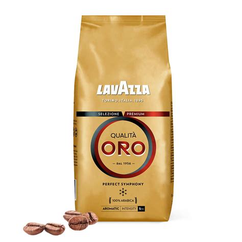 Lavazza Qualita Oro Caf En Grains Arabica Kg