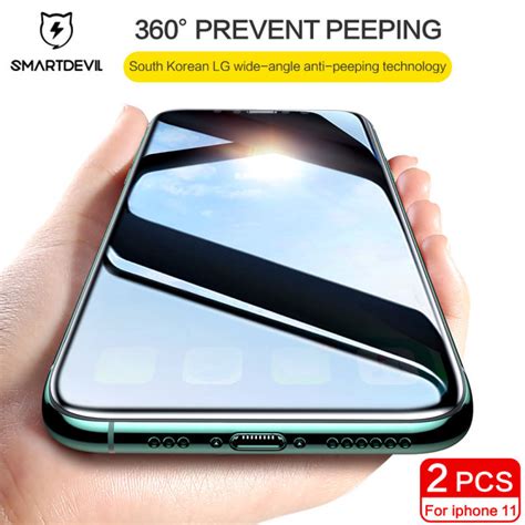 SmartDevil Screen Protector 360 Anti Peeping Privacy For IPhone 15 Pro