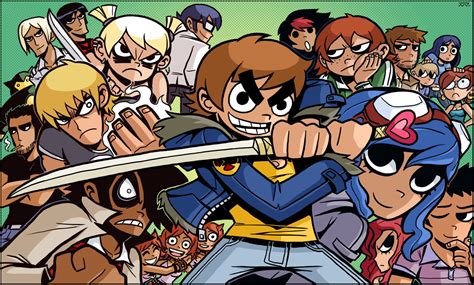 Ramona V Flowers Scott W Pilgrim Knives Chau Wallace Wells Roxanne Richter And 13 More