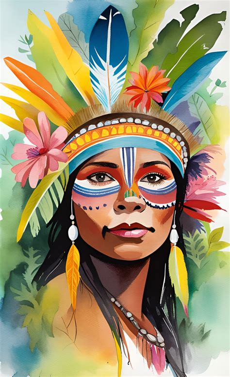 ArtStation - brazilian indigenous 1050 jpg wombo art pack | Artworks