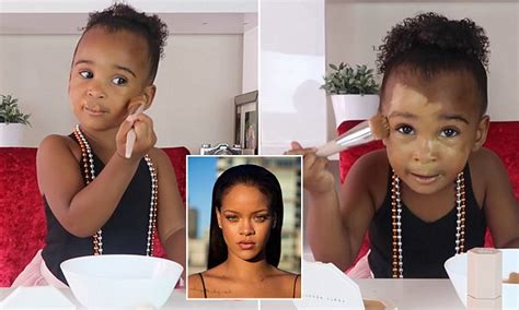 Rihanna Praises Adorable Two Year Old S Fenty Review