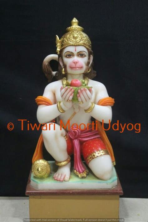 Marble Hanuman Ji Statue Temple Packaging Type Wooden At 18000 In