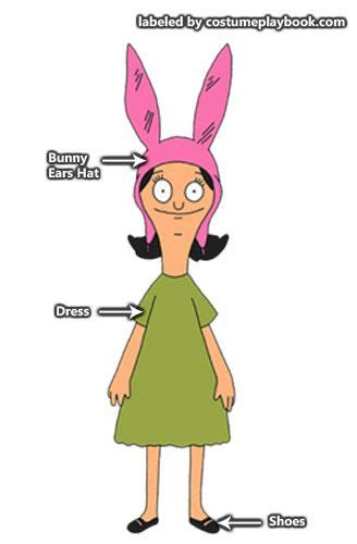 Dress Up As Louise Belcher Tv Show Halloween Costumes Bob S Burgers Halloween Costume Bob