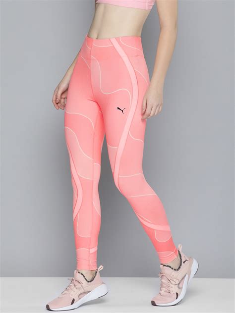 Buy Puma Women Studio Printed High Waist 78 Training Drycell Tights