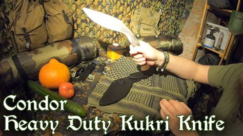 Condor Heavy Duty Kukri Das Messer Aus Vs Wild Fritz Meinecke