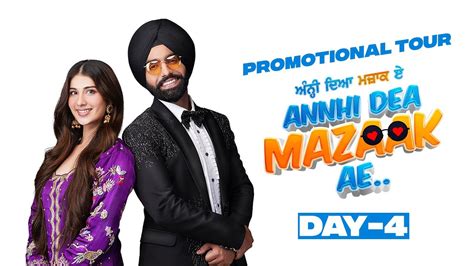 Annhi Dea Mazaak Ae Promotional Tour Day Jalandhar Ammy Virk