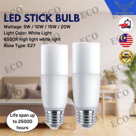 High Quality Energy Saving W W W W Led Stick Bulb E