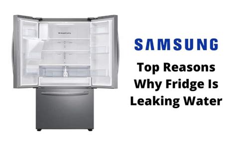 Why Lg Fridge Leaking Water Causes And How To Fix It Easy How To