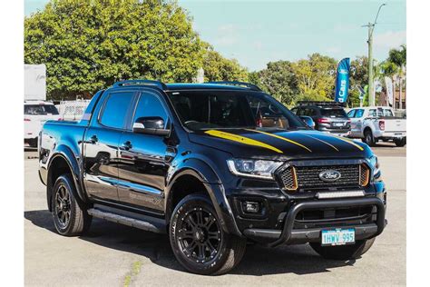 SOLD 2021 Ford Ranger Wildtrak in Black | Used Ute | Maddington WA