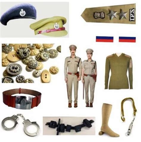 Unisex Formal Police Uniform & Accessories (Govt Orders Only), Size: Large at ₹ 5000/piece in ...