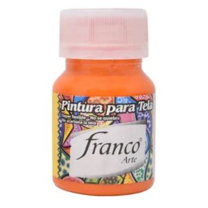 Acriltela Franco Naranja X Cc Papeleriaeditorialzapata