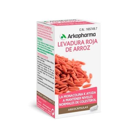 Arkocápsulas Levadura Roja de Arroz 48 cápsulas