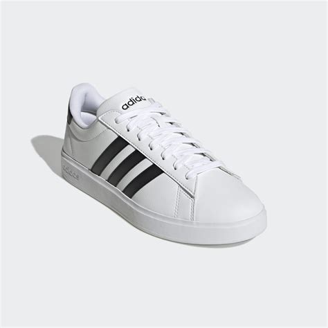 Adidas Grand Court Cloudfoam Comfort Shoes White Adidas Uae