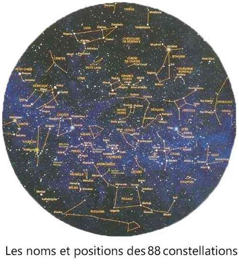 Noms Des Constellations Astronomiques De La Vo Te C Leste