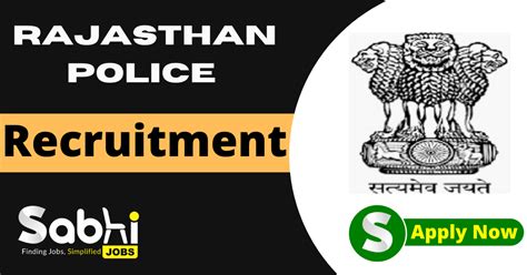 Rajasthan Police Recruitment 2025 @ Police.rajasthan.gov.in