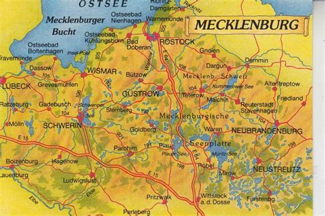 Landkarten Maps Mecklenburg Nr Oldthing