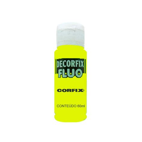 Tinta Acr Lica Fluorescente Decorfix Ml Corfix