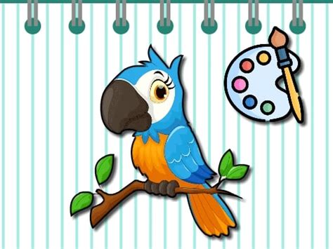 Color Parrot - Play Free Game Online at MixFreeGames.com