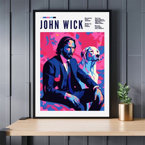 John Wick Movie Poster, Wall Art, Movie Poster - Etsy